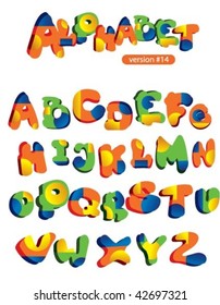 funny circus alphabet