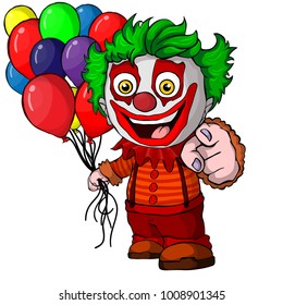 1,296 Balloons clown holding Images, Stock Photos & Vectors | Shutterstock