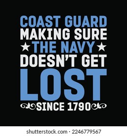 Funny Coast Guard Making Sure Navy Doesn't Get Lost