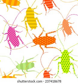 funny cockroaches pattern