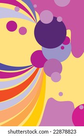 Funny colorful background