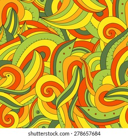 Funny and colorful pattern with pattern in swatch
