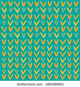 Funny Colorful Seamless Pattern con Confetti. Fondo de Carnaval Decorativo Vector. Bg Texturado de vacaciones.