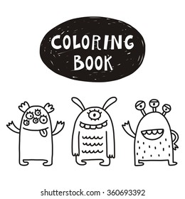 Funny coloring page for kids