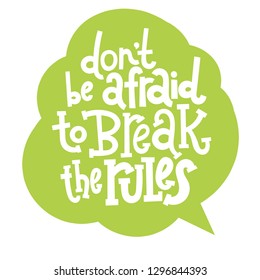 Funny, comical slogan about weird people in speech bubble. Slogan stylized typography for social media, poster, card, banner, textile, gift, mug design. Sketch quote, phrase on color background.
