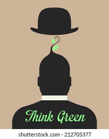 Concepto divertido para crear conciencia sobre el tema ambiental