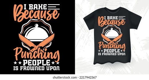 Funny Cooking Chef T-shirt Design