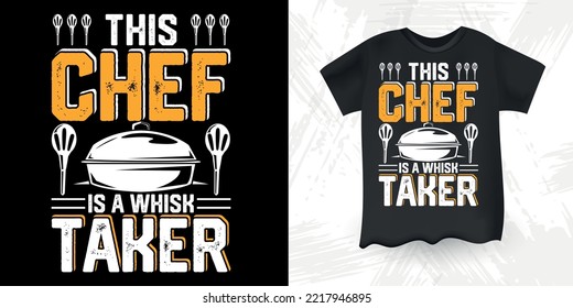 Funny Cooking Chef T-shirt Design