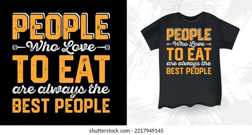 Funny Cooking Chef T-shirt Design