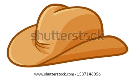 Funny and cool brown cowboy hat for your fashinable style