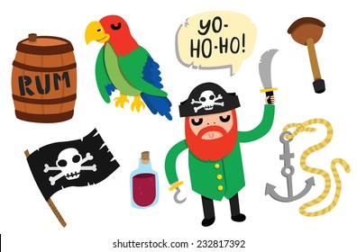 Funny Cool Pirate Set