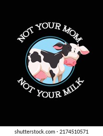 Funny cow German tee design
