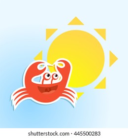 funny crab