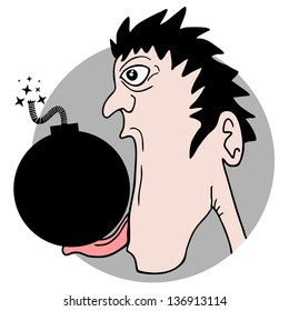 Funny crazy bomb