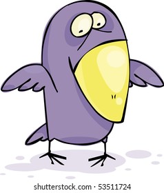 Funny crow