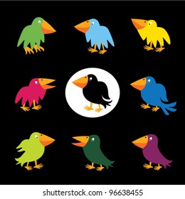 funny crows