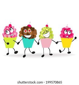 Funny cupcakes