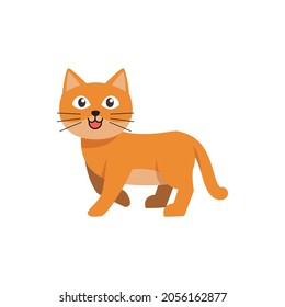  funny cute cat vector illustration design eps.10