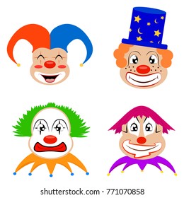 Funny cute Clown