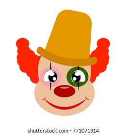 Funny cute Clown