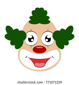 Funny cute Clown