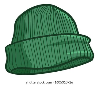 Funny and cute dark green scullcaps for your fashionable style