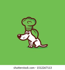 Funny and cute dog broccoli