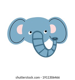 Cartoon Elephant Head Images, Stock Photos & Vectors | Shutterstock