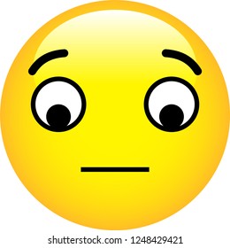 Funny cute emoticon