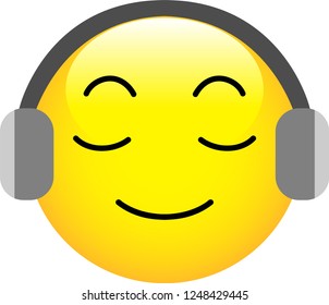 Funny cute emoticon