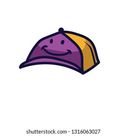funny and cute hat - vector