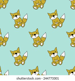Funny cute new born welcome baby boy toy vector seamless pattern on light blue background. Set of isolated elements. Chess grid order pattern.