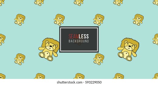 Funny cute new born welcome baby boy toy vector seamless pattern on light blue background. Backdrop for children nursery, greeting card, web, apps.