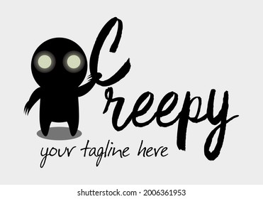 Funny cute phantom mascot for halloween party or spooky shop. Cool scary creepy ghost.