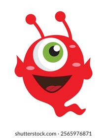 Funny And Cute Vector Cartoon Character