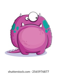 Funny And Cute Vector Cartoon Character