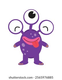 Funny And Cute Vector Cartoon Character