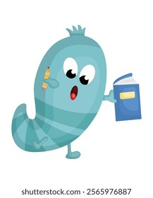 Funny And Cute Vector Cartoon Character