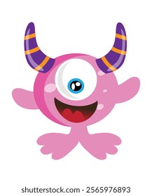 Funny And Cute Vector Cartoon Character