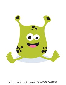 Funny And Cute Vector Cartoon Character