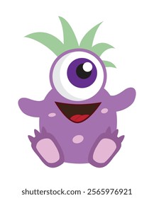 Funny And Cute Vector Cartoon Character