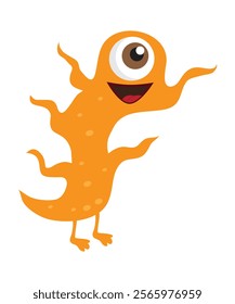 Funny And Cute Vector Cartoon Character