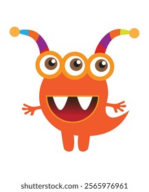 Funny And Cute Vector Cartoon Character