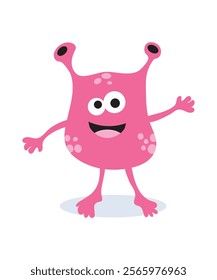 Funny And Cute Vector Cartoon Character