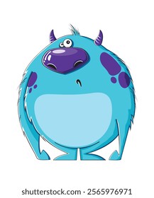 Funny And Cute Vector Cartoon Character