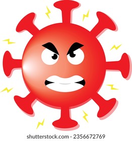 Funny and cute viruses will color your day