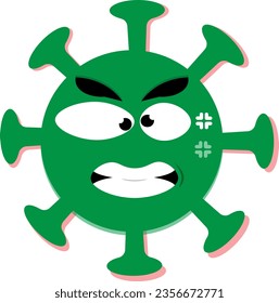 Funny and cute viruses will color your day