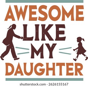 
Funny Dad Father’s Day typography motivational tshirt design