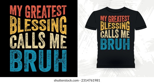 Funny Dad Grandpa Retro Vintage Father's Day T-shirt Design