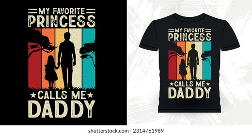 Funny Dad Grandpa Retro Vintage Father's Day T-shirt Design